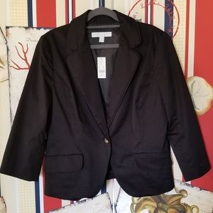 Black Stretch New York & Company Blazer NWT